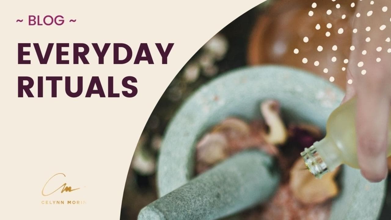 Everyday rituals for a lifetime of wellbeing - YOUR RITUAL ROADMAP RECIPE
